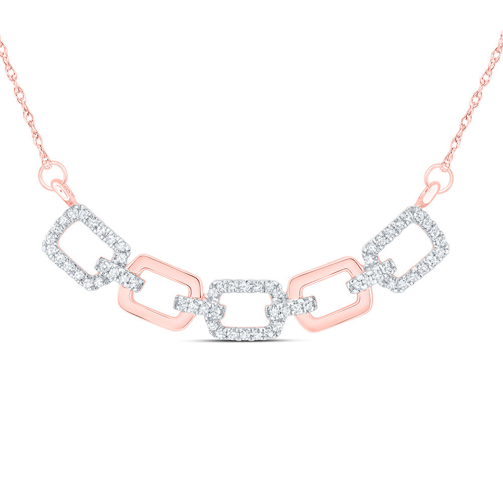 1/4CTW-DIA CN 11.40MM GIFT CUBAN NECKLACE (18 INCH)