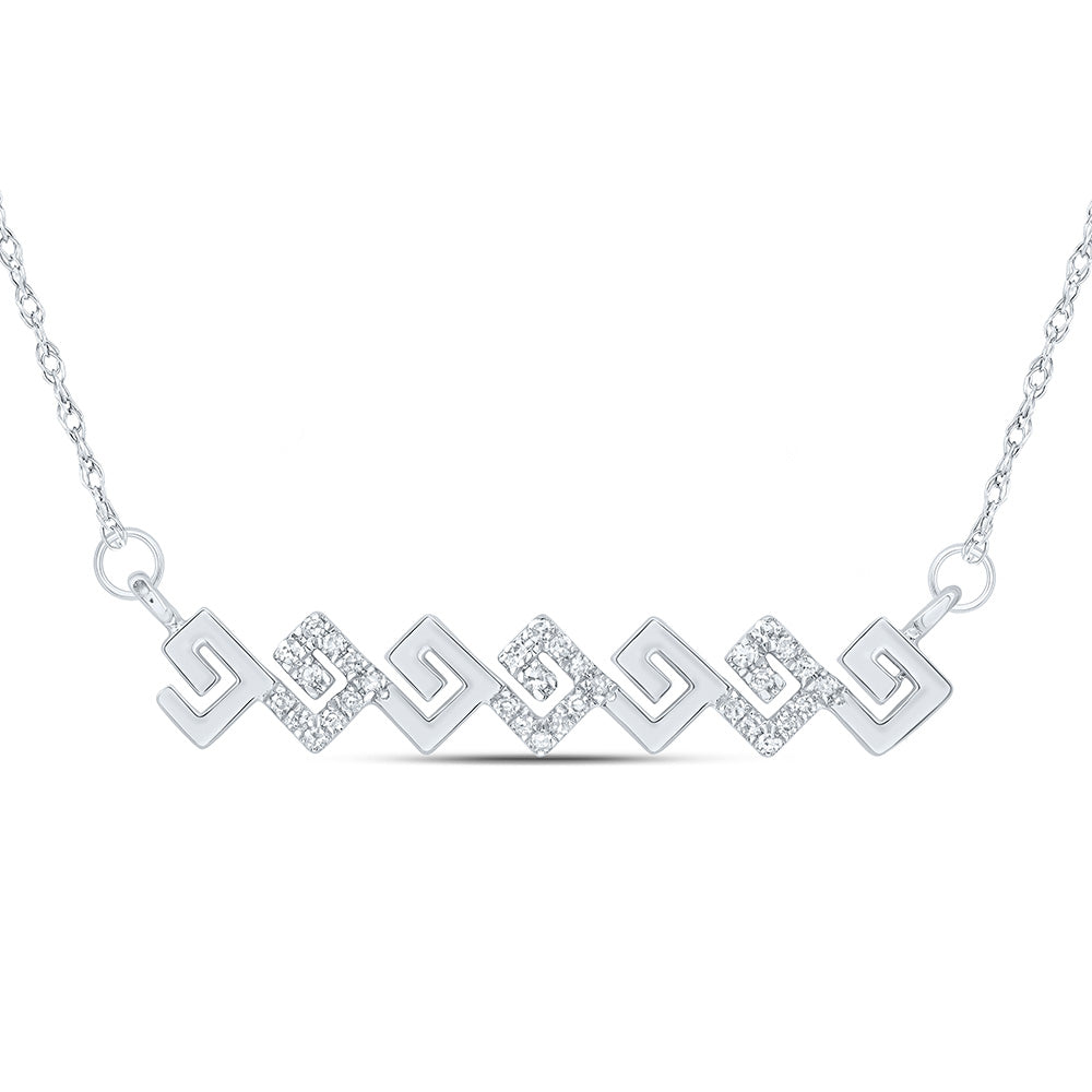 1/10CTW-DIA CN 5.50MM GIFT NECKLACE (18 INCH)