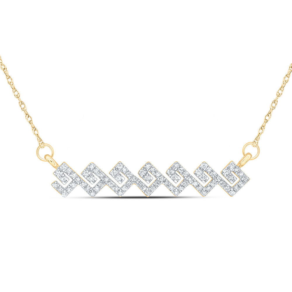 1/4CTW-DIA CN 5.50MM  GIFT NECKLACE (18 INCH)