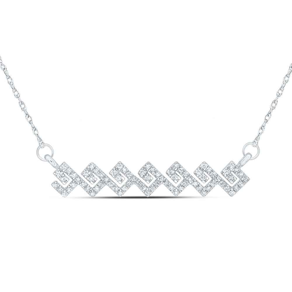 1/4CTW-DIA CN  5.50MM GIFT NECKLACE (18 INCH)