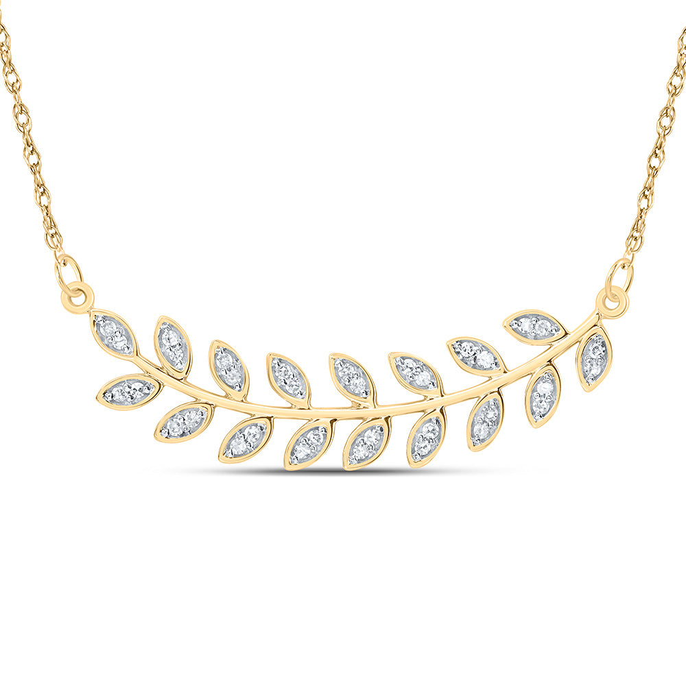 1/8CTW-DIA CN 9.70MM GIFT NECKLACE (18 INCH)