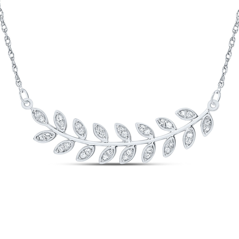 1/8CTW-DIA CN 9.70MM GIFT NECKLACE (18 INCH)