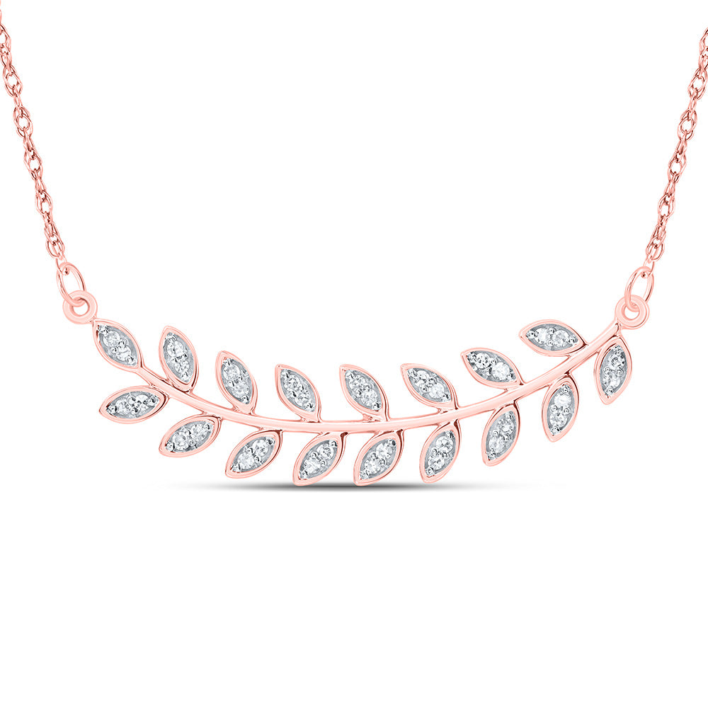 1/8CTW-DIA CN 9.70MM GIFT NECKLACE (18 INCH)