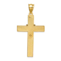 Load image into Gallery viewer, 14K w/Rhodium Cross w/Rosary Pendant
