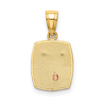 Load image into Gallery viewer, 14K Two-tone w/White Rhodium Baptism Pendant

