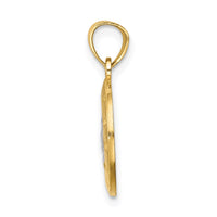 Load image into Gallery viewer, 14K w/Rhodium Praying Hands Pendant
