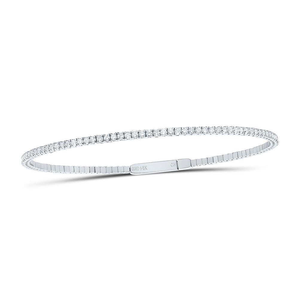 1 3/4CTW-DIA CN FASHION TENNIS BANGLE