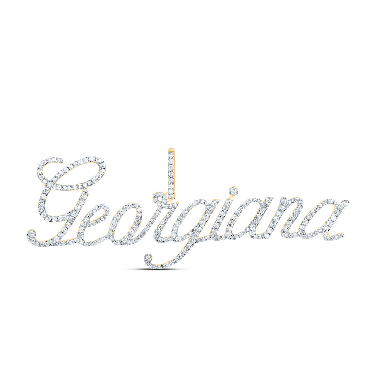 1 1/5CTW-DIA P1 GIFT  "Georgiana" PENDANT