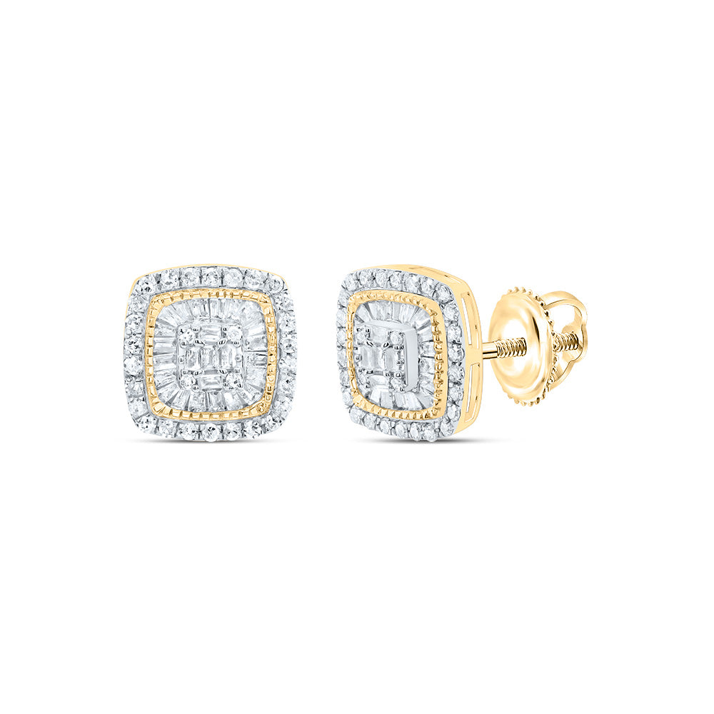 3/4CTW-DIA P1 GIFT CUSHION BAGUETTE EARRING