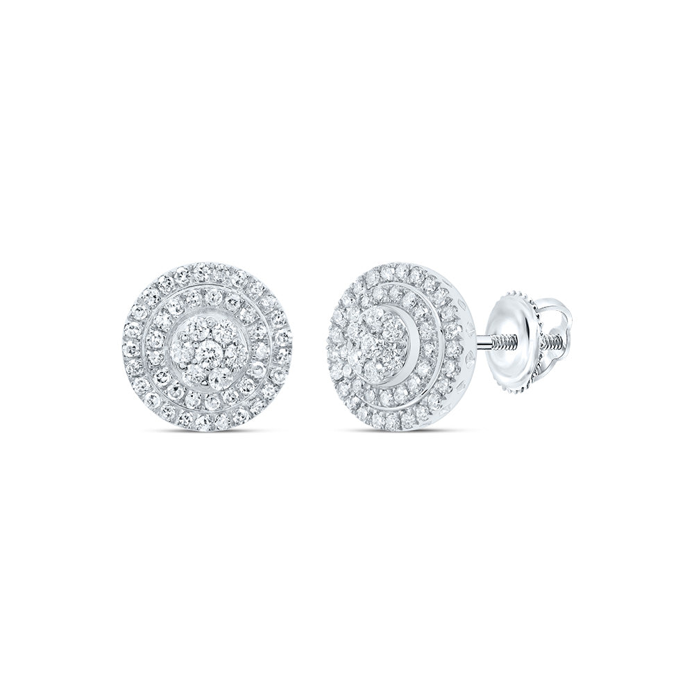 1CTW-DIA P1 GIFT ROUND STUD EARRING