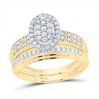 Load image into Gallery viewer, 5/8CTW-DIA CN OVAL TRIO SET
