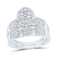 Load image into Gallery viewer, 3/4CTW-DIA CN OVAL TRIO SET
