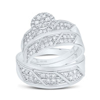 Load image into Gallery viewer, 5/8CTW-DIA CN ROUND TRIO SET
