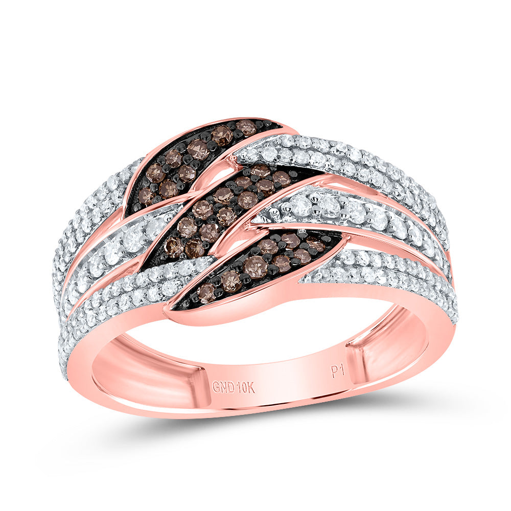 5/8CTW-DIA P1 GIFT COGNAC NATURAL DIAMOND RING