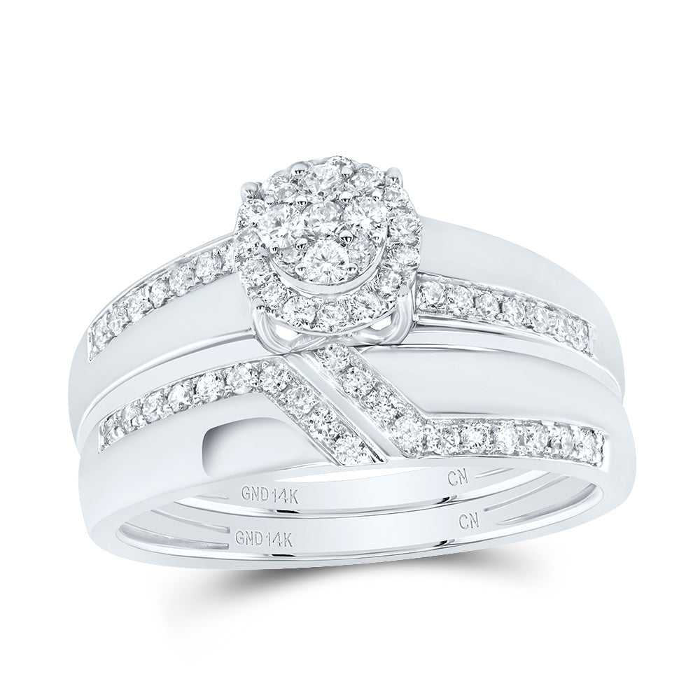 5/8CTW-DIA CN ROUND TRIO SET