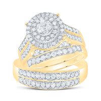 Load image into Gallery viewer, 1 3/8CTW-DIA CN ROUND TRIO SET
