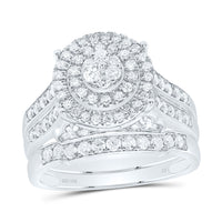 Load image into Gallery viewer, 1 3/8CTW-DIA CN  ROUND TRIO SET
