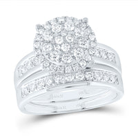 Load image into Gallery viewer, 1CTW-DIA ANA M ROUND TRIO SET
