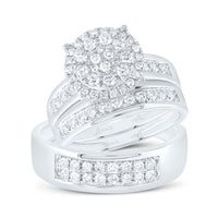 Load image into Gallery viewer, 1CTW-DIA ANA M ROUND TRIO SET
