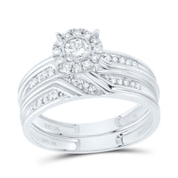 Load image into Gallery viewer, 3/8CTW-DIA NK ROUND TRIO SET

