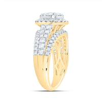 Load image into Gallery viewer, 1 1/2CTW-DIA ANA M ROUND SINGLE HALO FASHION BRIDAL RING
