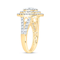 Load image into Gallery viewer, 1 3/8CTW-DIA ANA M CUSHION FASHION BRIDAL RING

