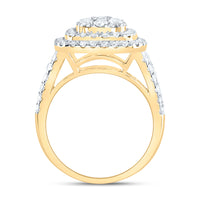 Load image into Gallery viewer, 1 3/8CTW-DIA ANA M CUSHION FASHION BRIDAL RING
