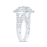 Load image into Gallery viewer, 1 3/8CTW-DIA ANA M CUSHION FASHION BRIDAL RING
