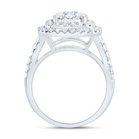 Load image into Gallery viewer, 1 3/8CTW-DIA ANA M CUSHION FASHION BRIDAL RING
