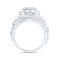 Load image into Gallery viewer, 3CTW-DIA ANA M ROUND SINGLE HALO FASHION BRIDAL RING
