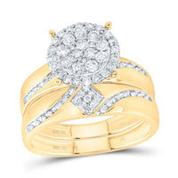 Load image into Gallery viewer, 7/8CTW-DIA NK ROUND TRIO SET
