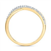Load image into Gallery viewer, 1/5CTW-DIA CN CRISS-CROSS FASHION RING
