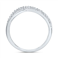 Load image into Gallery viewer, 1/5CTW-DIA CN CRISS-CROSS FASHION RING
