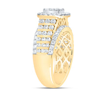 Load image into Gallery viewer, 1 5/8CTW-DIA CN CUSHION FASHION BRIDAL RING
