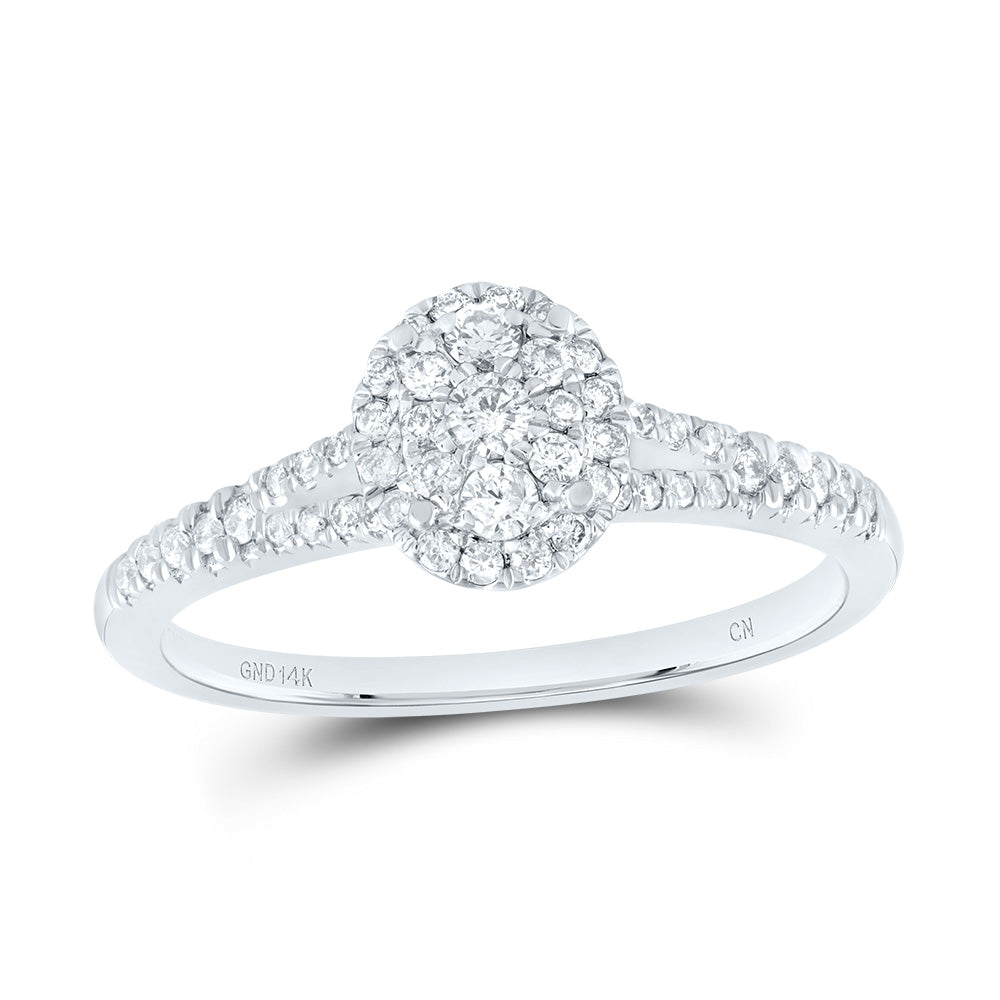 3/8CTW-DIA CN FASHION OVAL RING