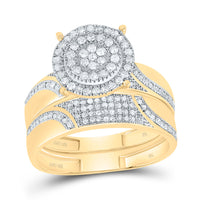 Load image into Gallery viewer, 7/8CTW-DIA NK ROUND TRIO SET
