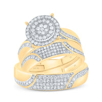 Load image into Gallery viewer, 7/8CTW-DIA NK ROUND TRIO SET
