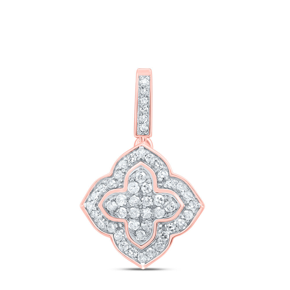 1/4CTW-DIA P1 GIFT CLOVER PENDANT