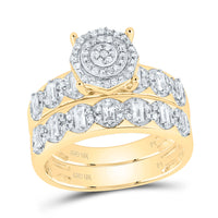 Load image into Gallery viewer, 3/4CTW-DIA P1 ROUND TRIO RING
