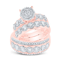 Load image into Gallery viewer, 3/4CTW-DIA P1 ROUND TRIO RING
