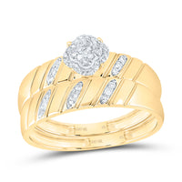 Load image into Gallery viewer, 1/5CTW-DIA NK CLOVER TRIO SET
