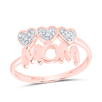 Load image into Gallery viewer, 1/10CTW-DIA P1 GIFT MOM HEART RING
