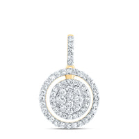 Load image into Gallery viewer, 3/8CTW-DIA NK FASHION ROUND PENDANT
