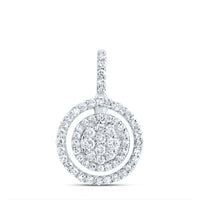 Load image into Gallery viewer, 3/8CTW-DIA NK FASHION ROUND PENDANT
