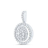 Load image into Gallery viewer, 3/8CTW-DIA NK FASHION ROUND PENDANT
