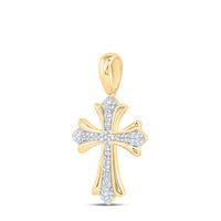 Load image into Gallery viewer, 1/3CTW DIA NK FASHION CROSS PENDANT
