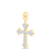 Load image into Gallery viewer, 1/3CTW DIA NK FASHION CROSS PENDANT
