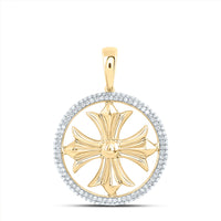 Load image into Gallery viewer, 1/2CTW DIA NK FASHION CROSS PENDANT
