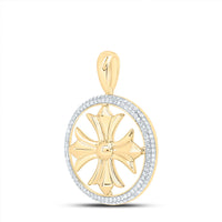 Load image into Gallery viewer, 1/2CTW DIA NK FASHION CROSS PENDANT
