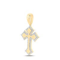 Load image into Gallery viewer, 1/3CTW DIA NK FASHION CROSS PENDANT
